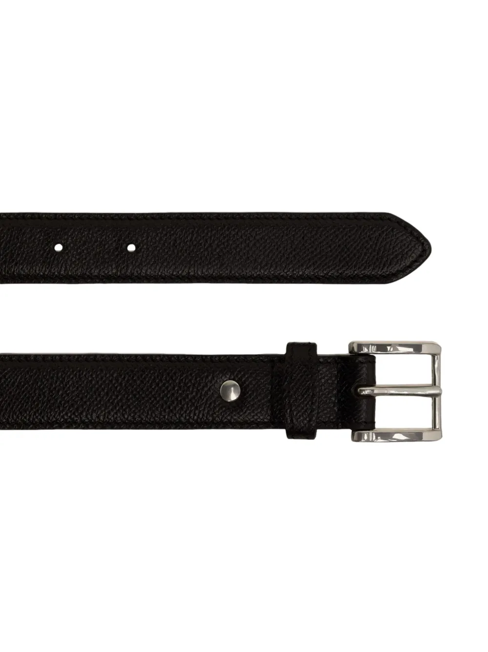AMI Paris Paris Paris leren riem - Zwart