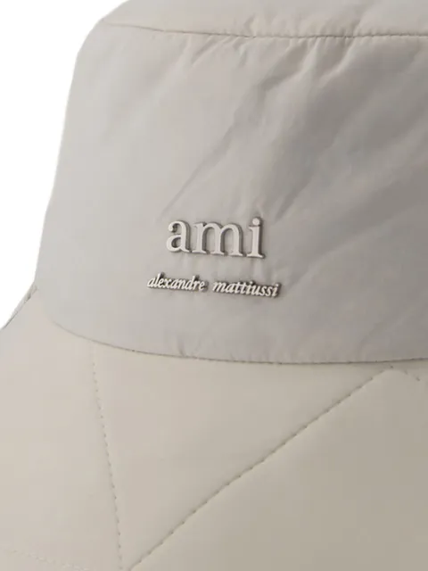 AMI Paris logo-plaque bucket hat