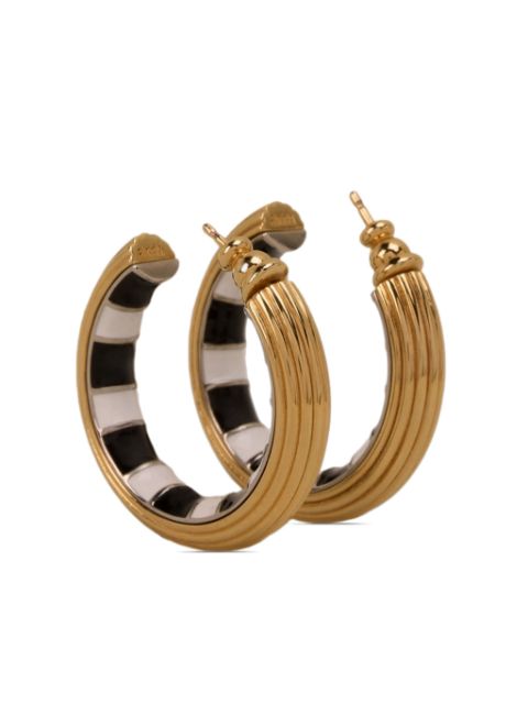 AMI Paris Lineami hoop earrings