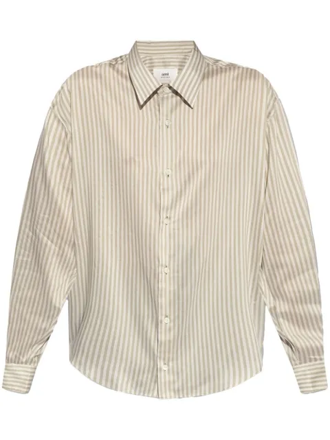AMI Paris Ami de Coeur-motif shirt