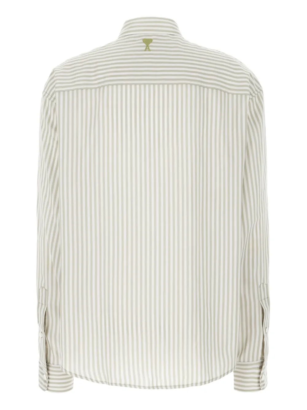 AMI Paris Shirt met logo Grijs