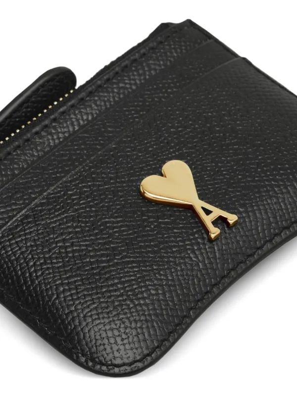 AMI Paris Paris Paris カードケース | ブラック | FARFETCH JP