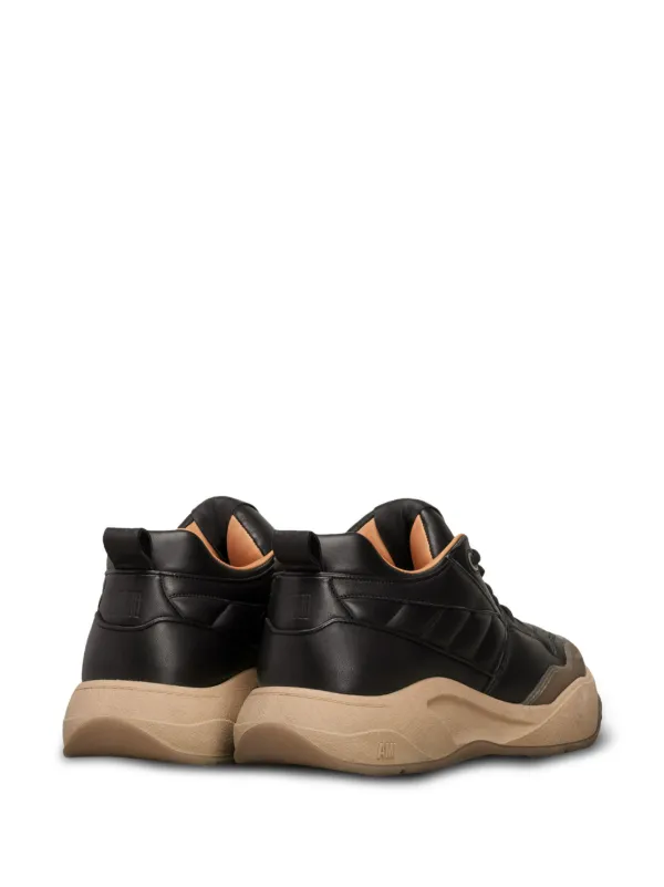 靴 ami09 AMI Paris Ami SN1509 low-top Sneakers | Black | FARFETCH