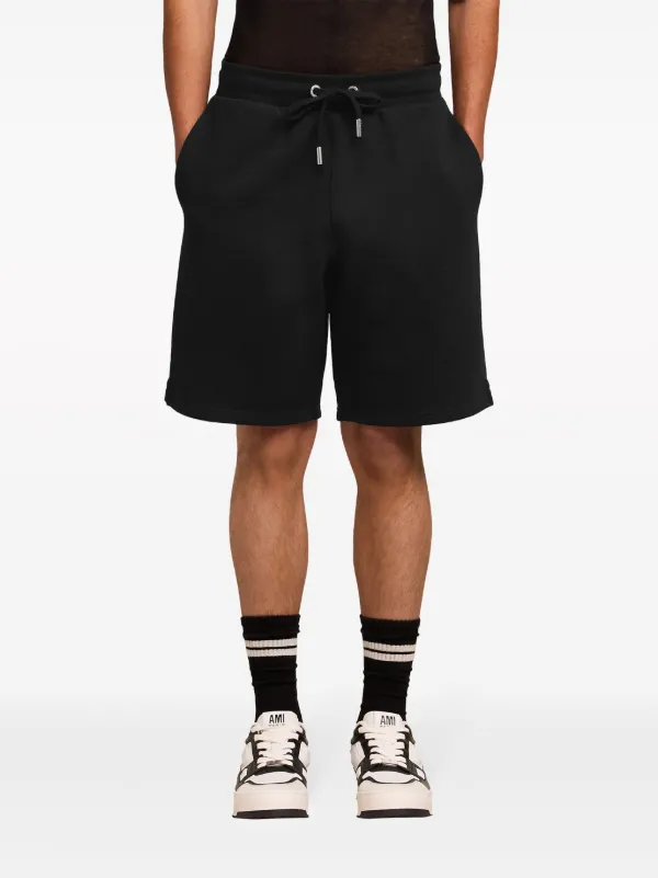 AMI Paris Ami De Coeur ショートパンツ | ブラック | FARFETCH JP