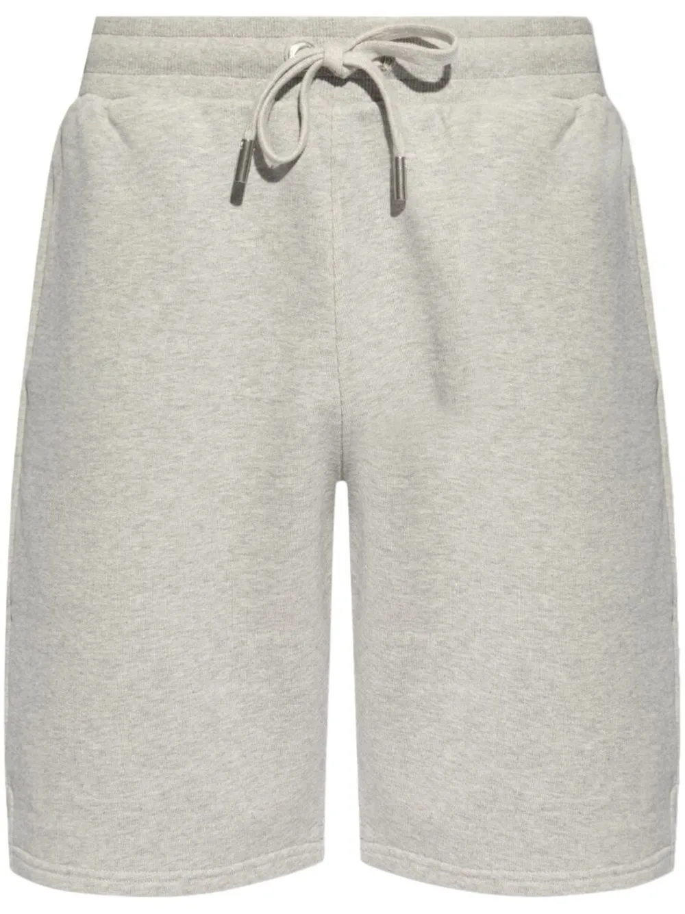 AMI Paris Katoenen trainingsshorts met logo Grijs