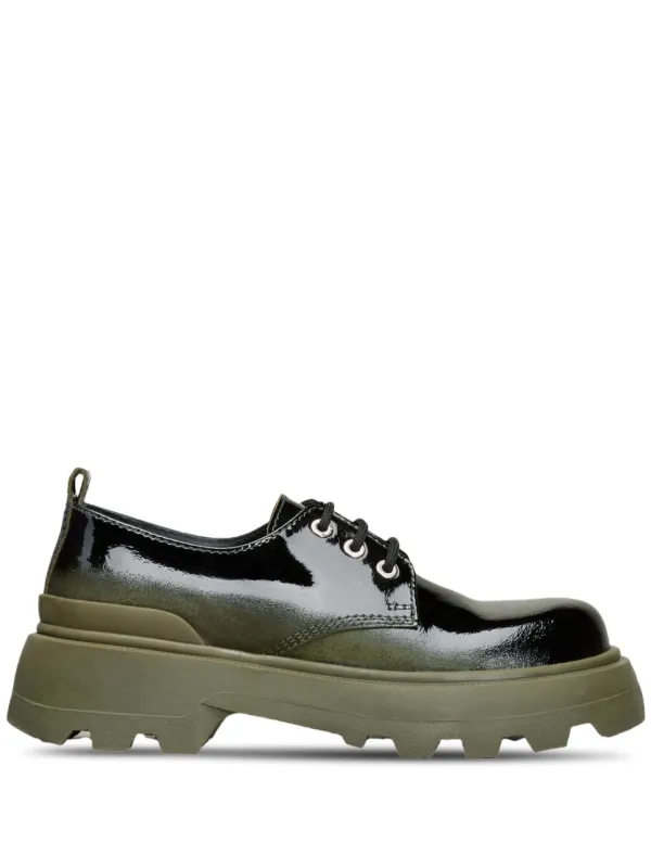 AMI Paris Lug Sole Derby Shoes Farfetch