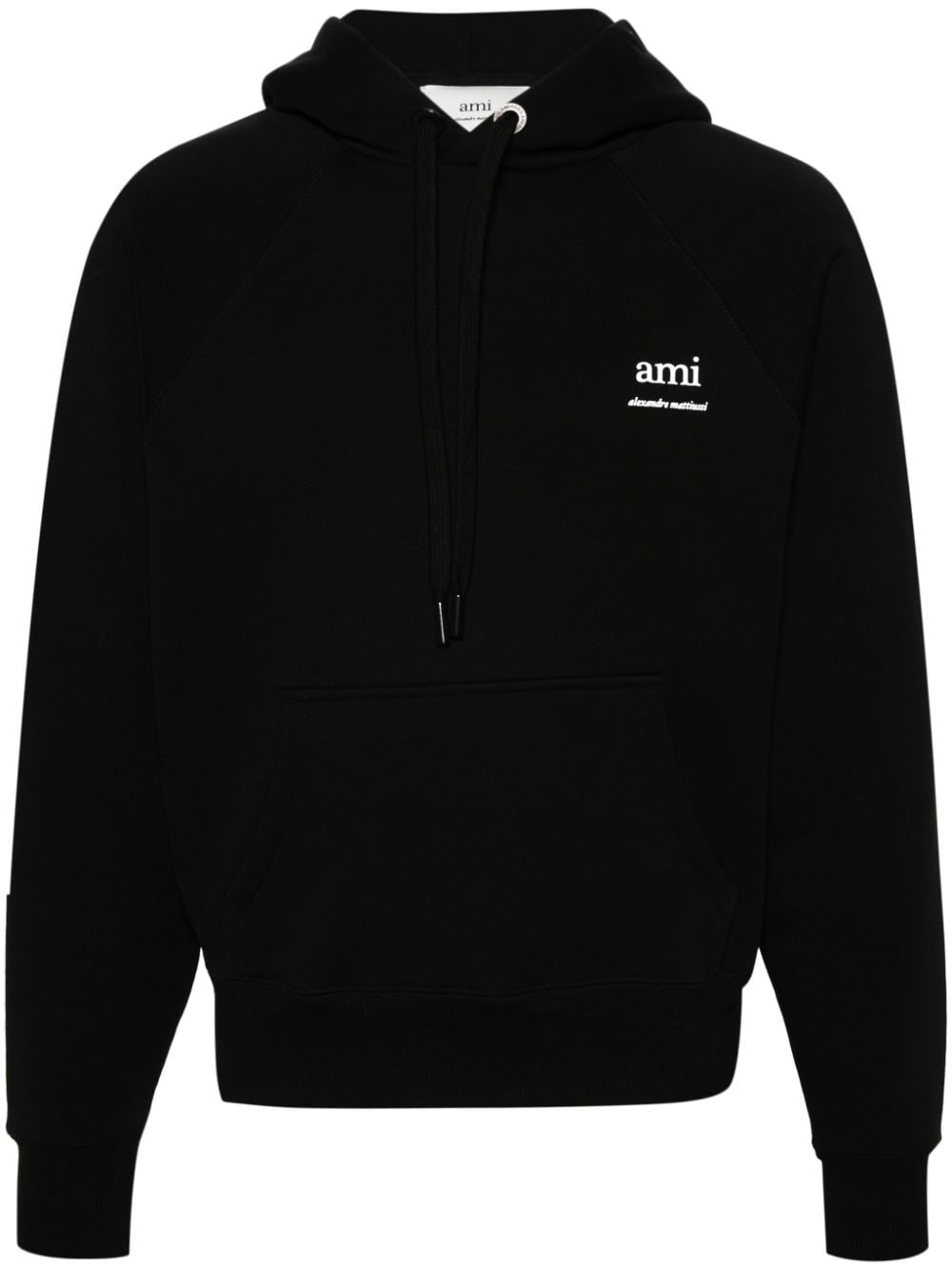 Image 1 of AMI Paris Ami de Coeur logo-print hoodie