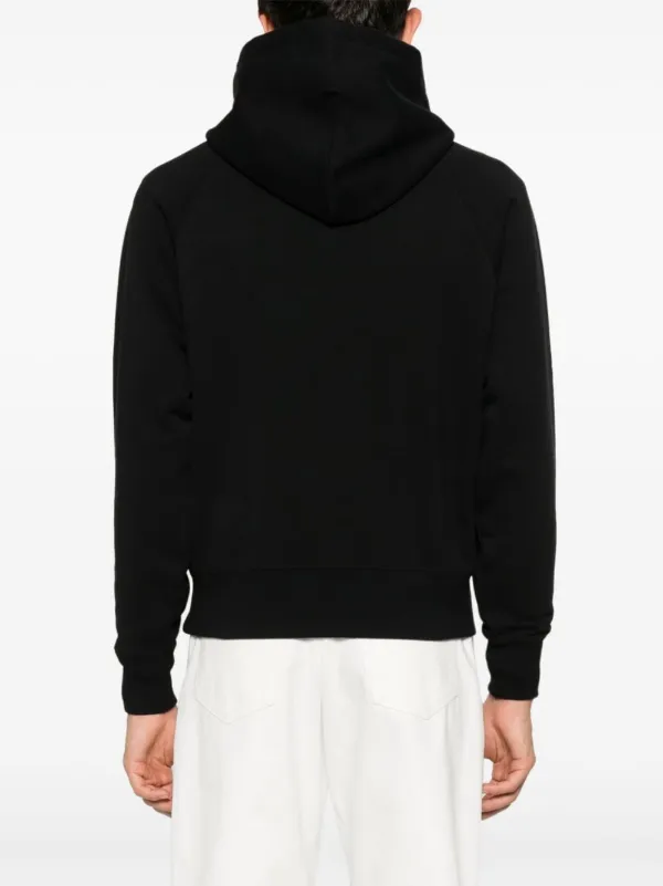 Ami paris black hoodie best sale