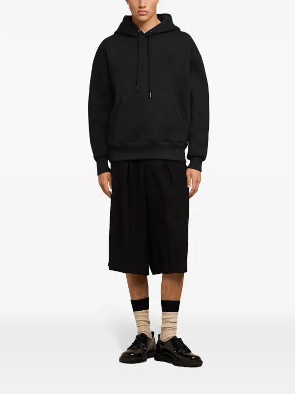 AMI Paris Ami De Coeur パーカー | ブラック | FARFETCH JP