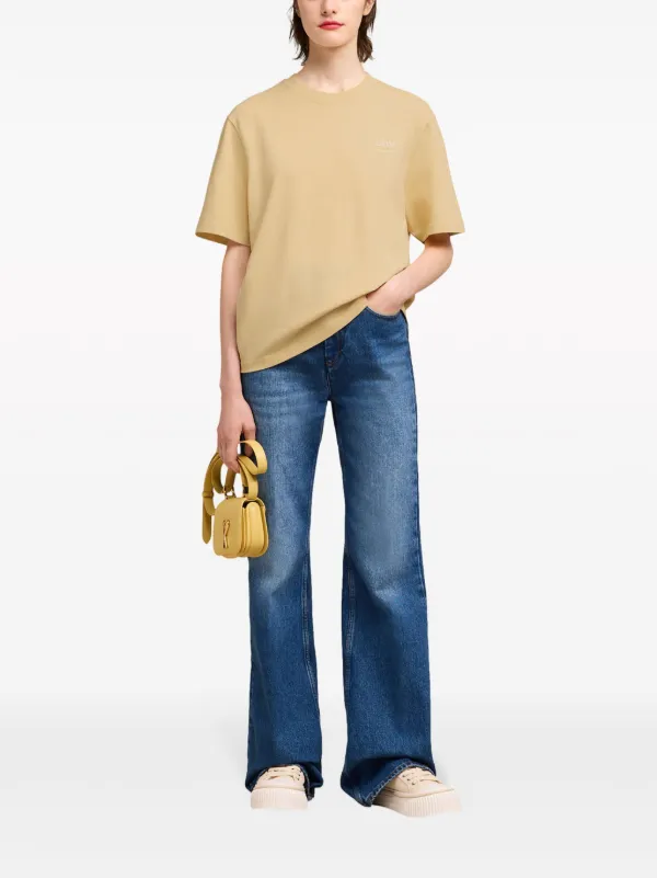 AMI Paris Ami Alexandre Mattiussi T-shirt | Yellow | FARFETCH