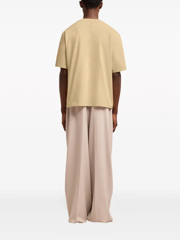 AMI Paris Ami Alexandre Mattiussi T-shirt | Yellow | FARFETCH