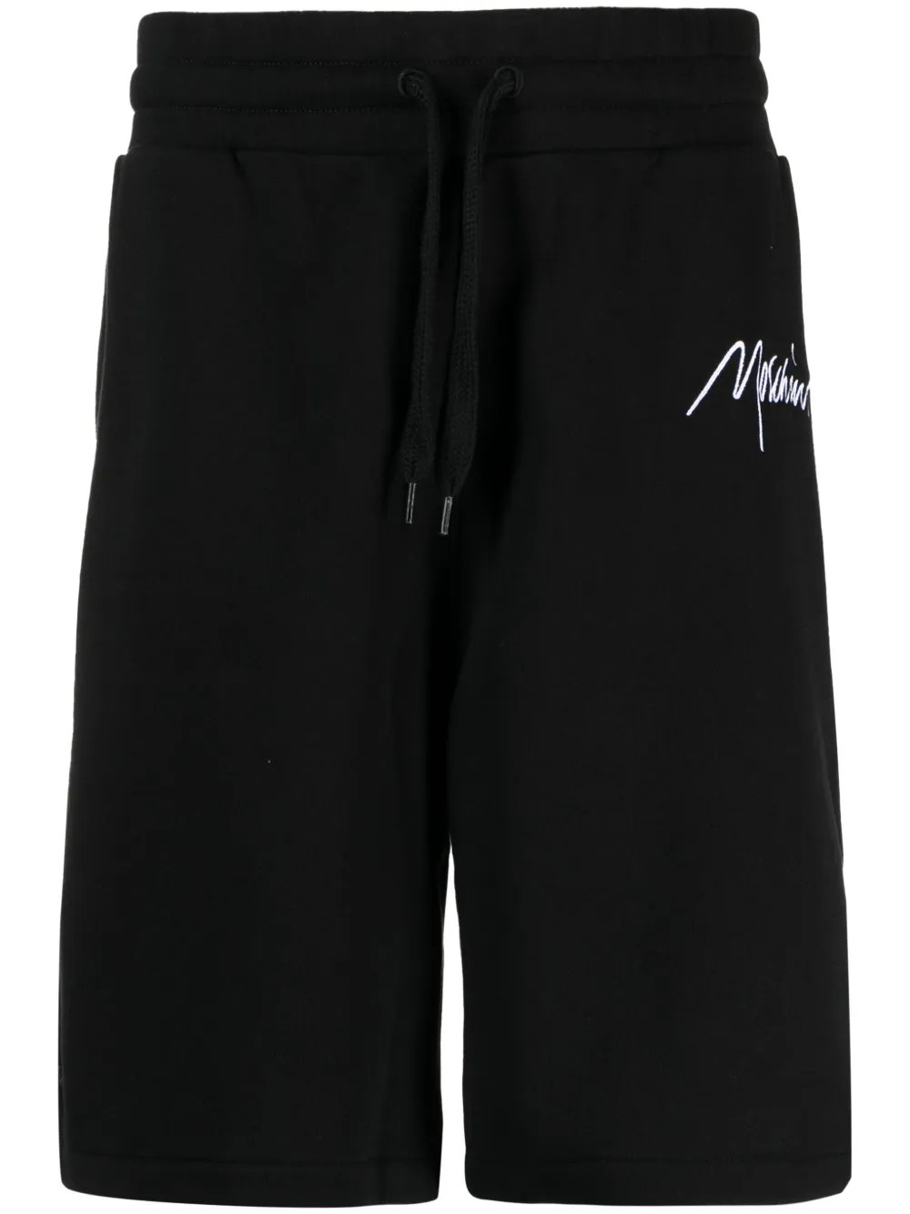Moschino Bermuda con ricamo - Nero