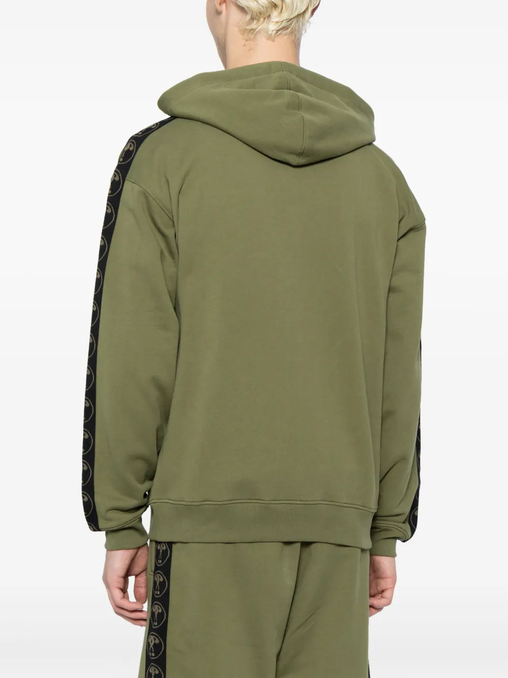 Moschino Hoodie met logoprint Groen