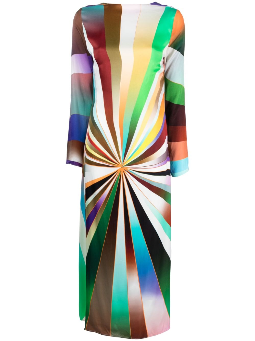 SIEDRES DESTY PRINTED MAXI DRESS