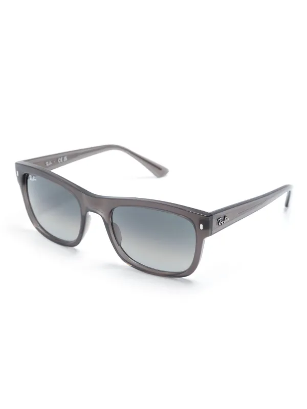 Ray-Ban スクエアフレーム サングラス | グレー | FARFETCH JP
