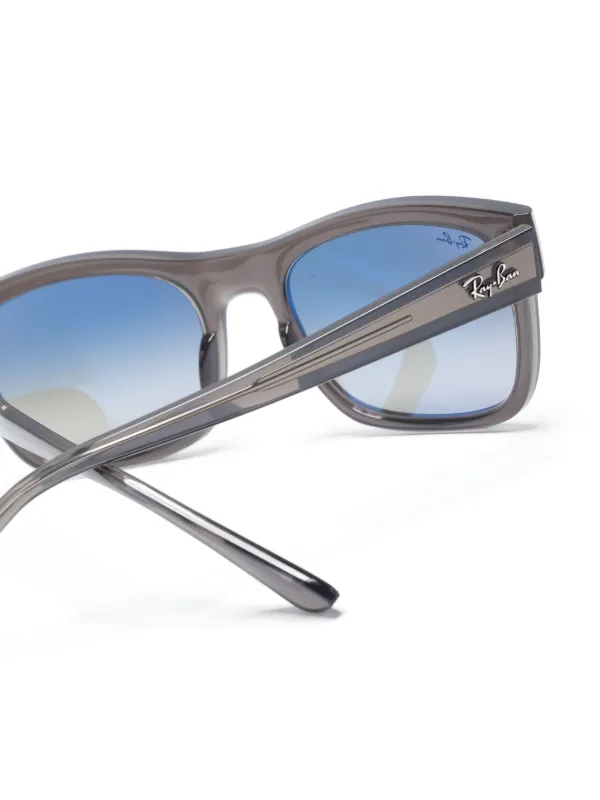 Ray-Ban スクエアフレーム サングラス | グレー | FARFETCH JP
