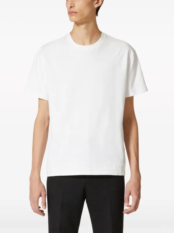 VALENTINO トワル イコノグラフ半袖シャツ Valentino Garavani トワル イコノグラフ Tシャツ | ホワイト