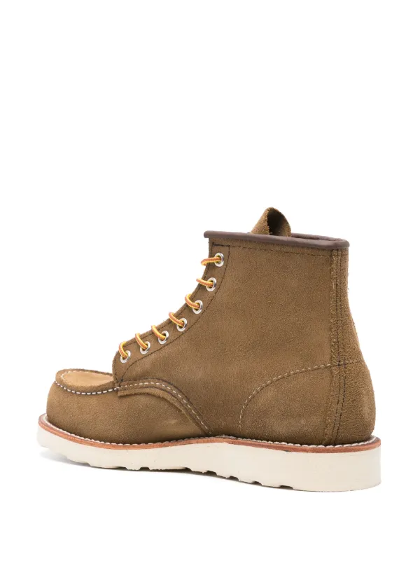 red wing suede boots