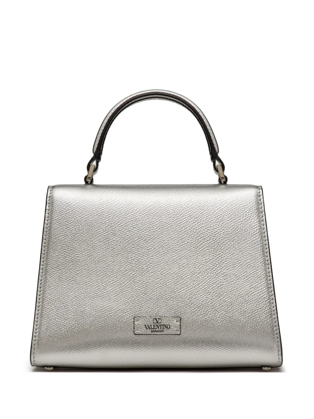 Valentino Garavani Small VSling Tote Bag | Silver | FARFETCH JO