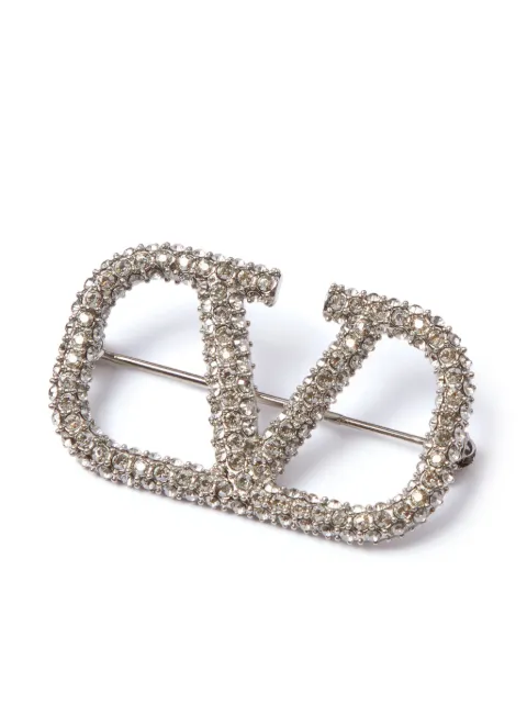 Valentino Garavani VLogo Signature brooch