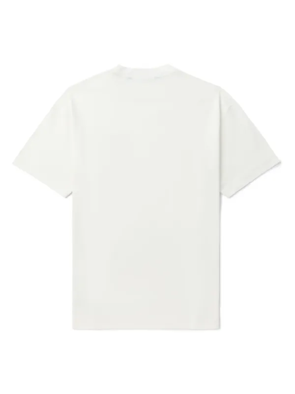 パームエンジェルス スタッズ ロゴTシャツ ホワイト Palm Angels スタッズロゴ Tシャツ | ホワイト | FARFETCH JP