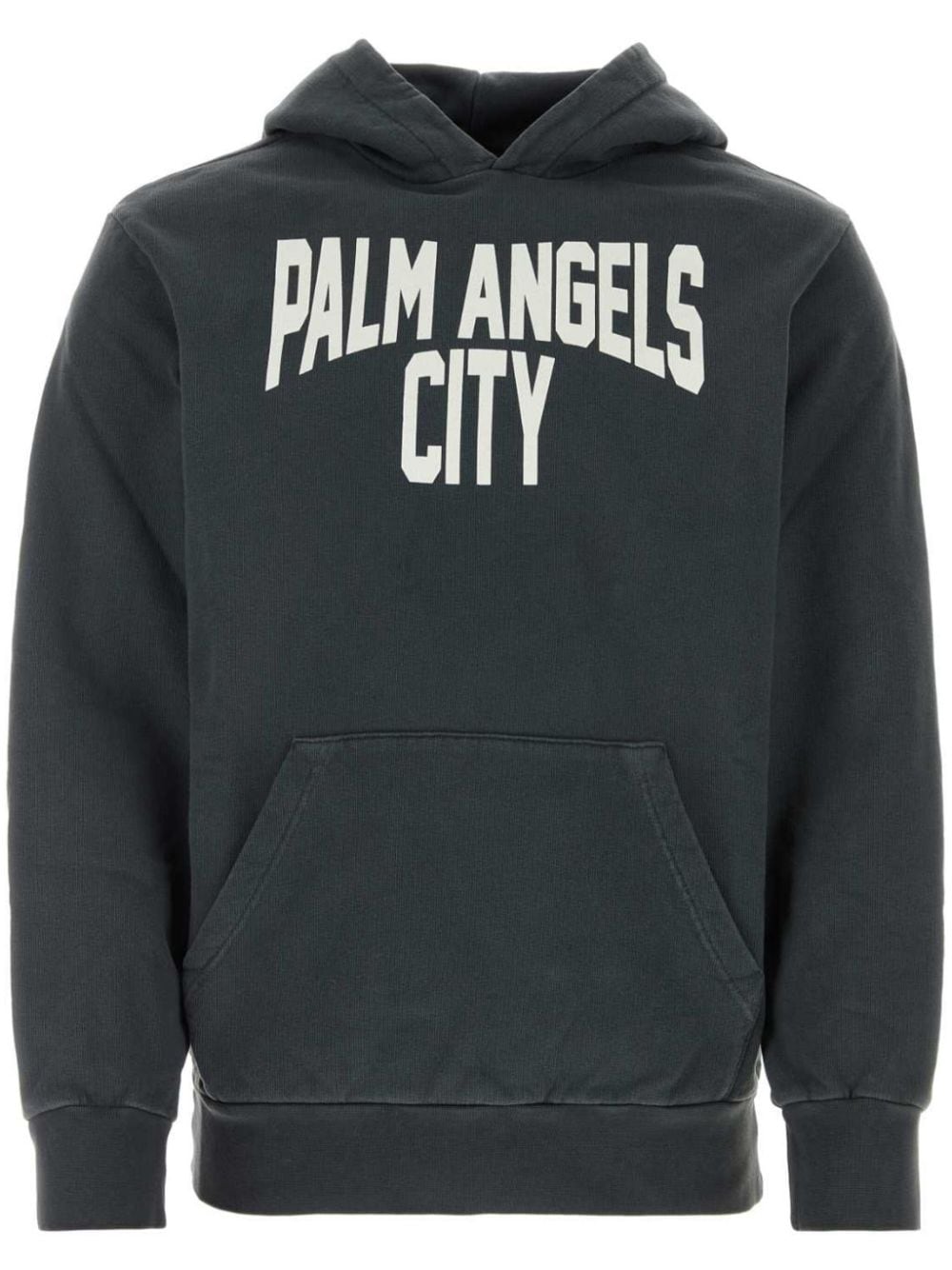 Image 1 of Palm Angels logo-print hoodie