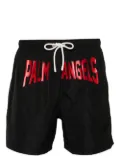 Palm Angels PA City logo-print swim shorts - Black