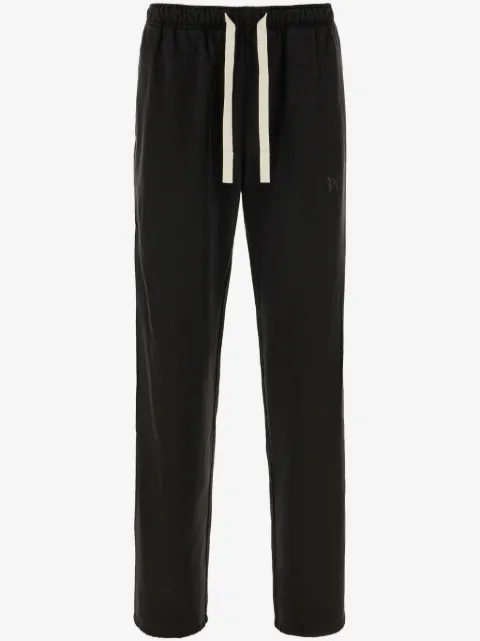 Palm Angels monogram-embroidered straight trousers
