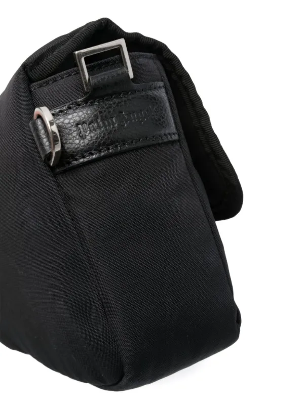 Palm Angels monogram-debossed Shoulder Bag | Black | FARFETCH