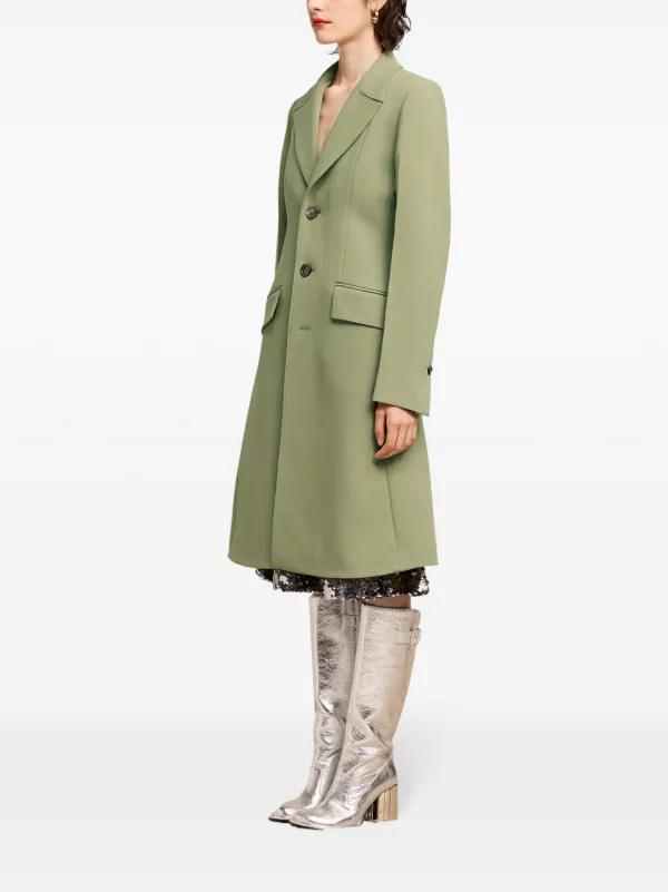 AMI Paris シングルコート | グリーン | FARFETCH JP