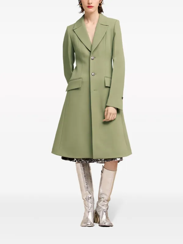AMI PARIS コート AMI Paris シングルコート | グリーン | FARFETCH JP