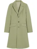 AMI Paris single-breasted wool coat - Green