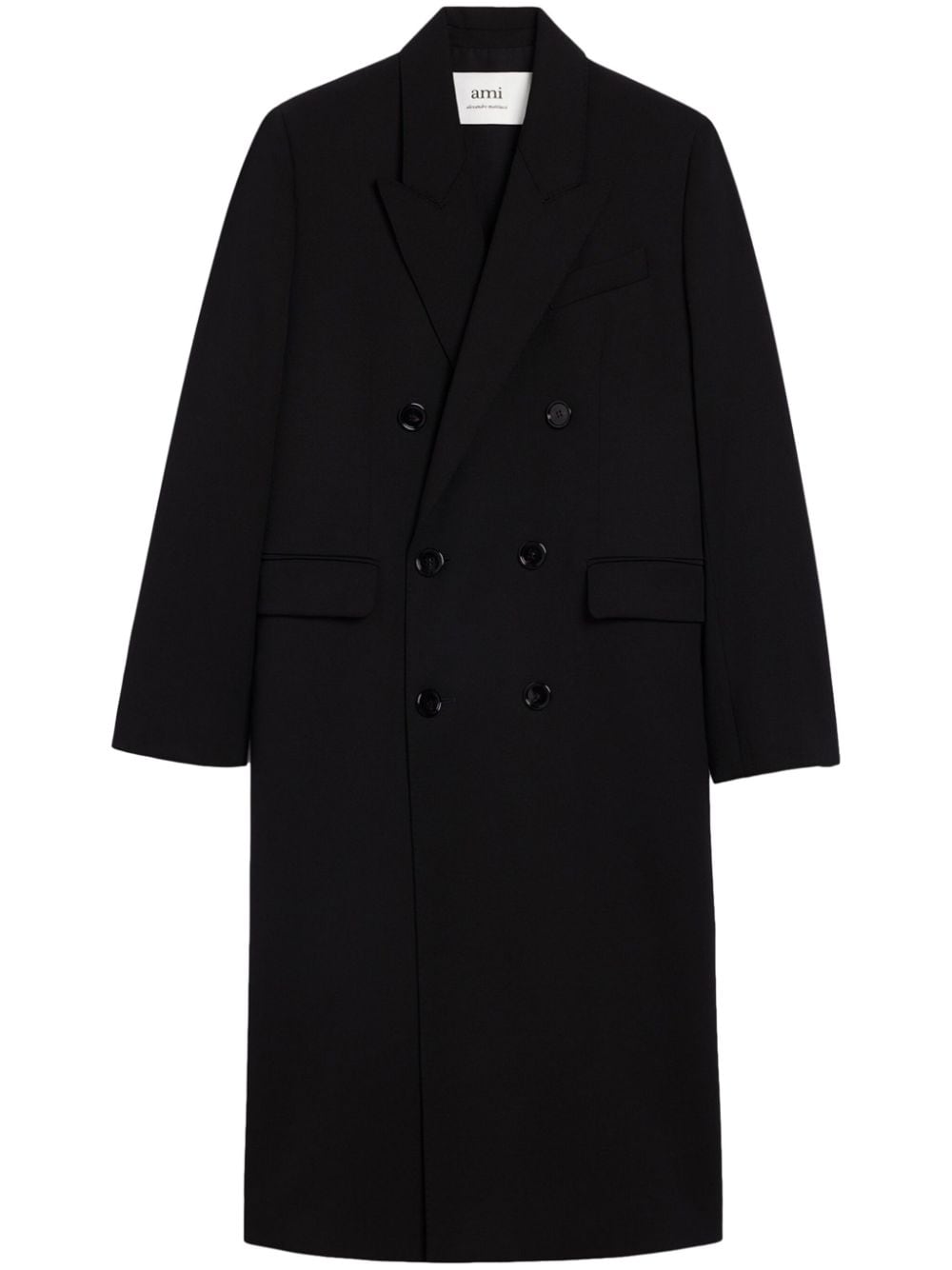 Image 1 of AMI Paris double-breasted wool coat