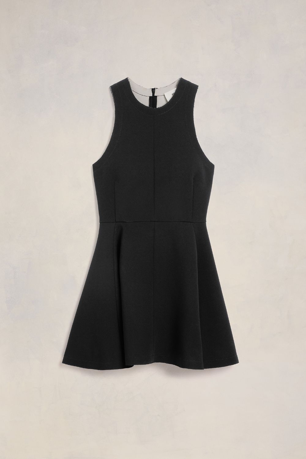 Ami Alexandre Mattiussi Short Flare Dress Black For Women