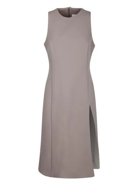 AMI Paris Vestido midi de lã virgem