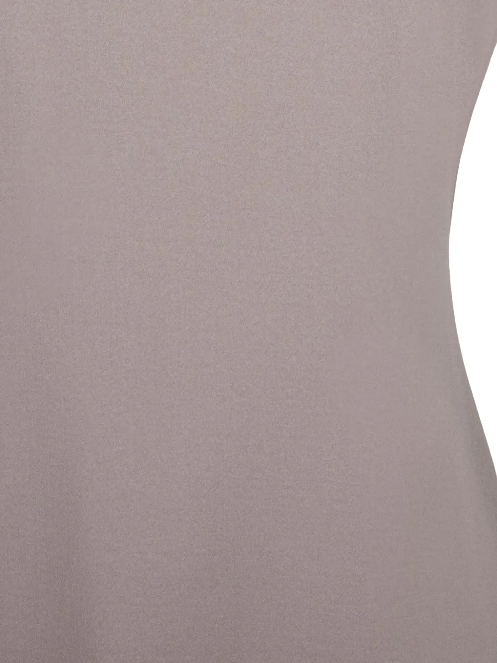 AMI Paris Midi-jurk van scheerwol Beige