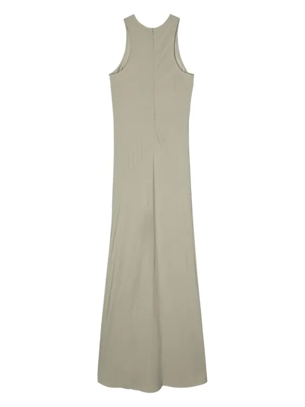 bias cut maxi dress Not Just Pajama PETALS SILK BIAS-CUT DRESS IN White