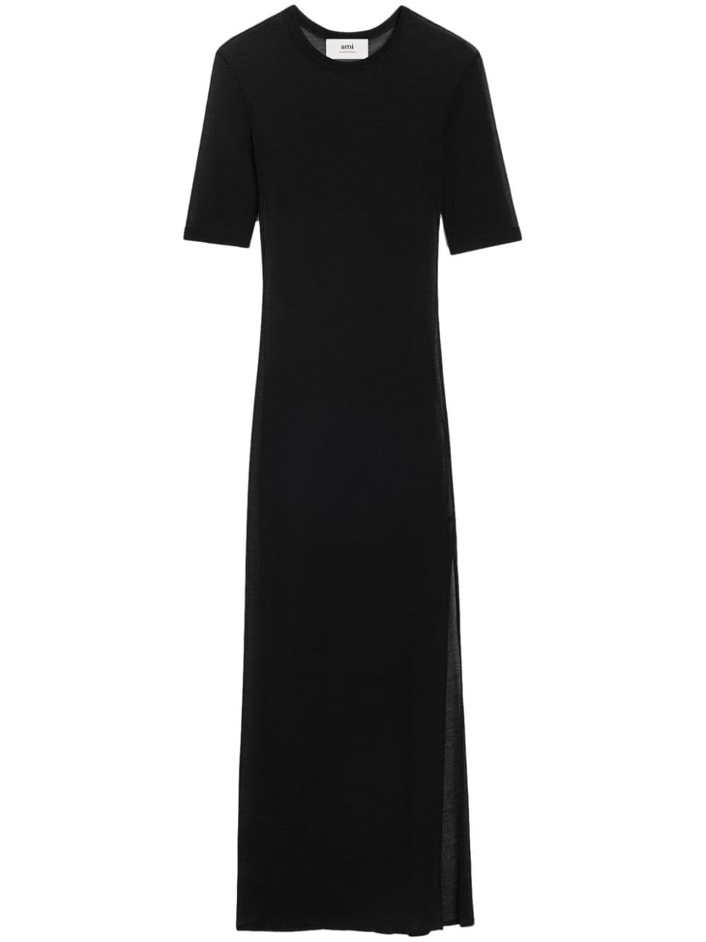 Image 1 of AMI Paris lyocell maxi dress