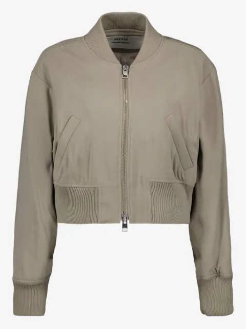 AMI Paris padded bomber jacket