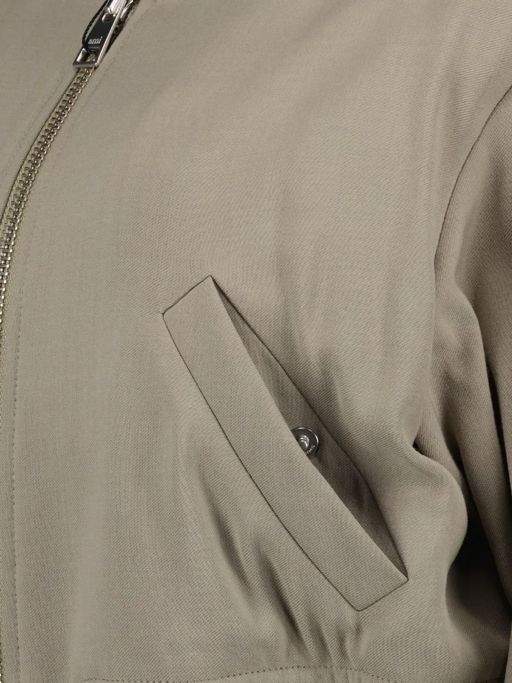 AMI Paris Gewatteerd bomberjack Beige