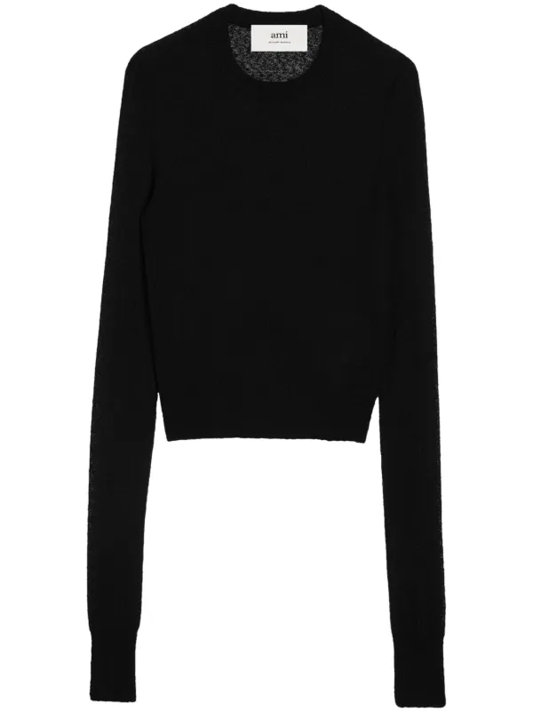 AMI Paris bouclé sweater