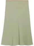 AMI Paris crepe midi skirt - Green