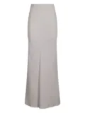 AMI Paris bias-cut maxi skirt - Neutrals