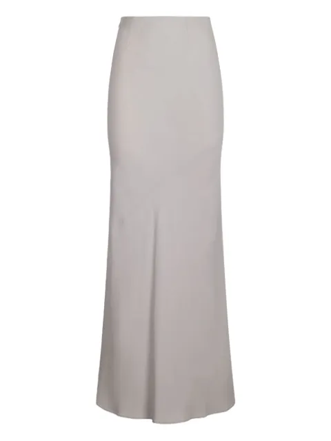 AMI Paris bias-cut maxi skirt