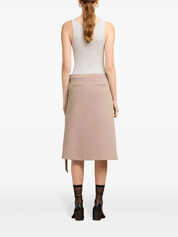 AMI Paris button-front cotton-rib Tank Top | Grey | FARFETCH