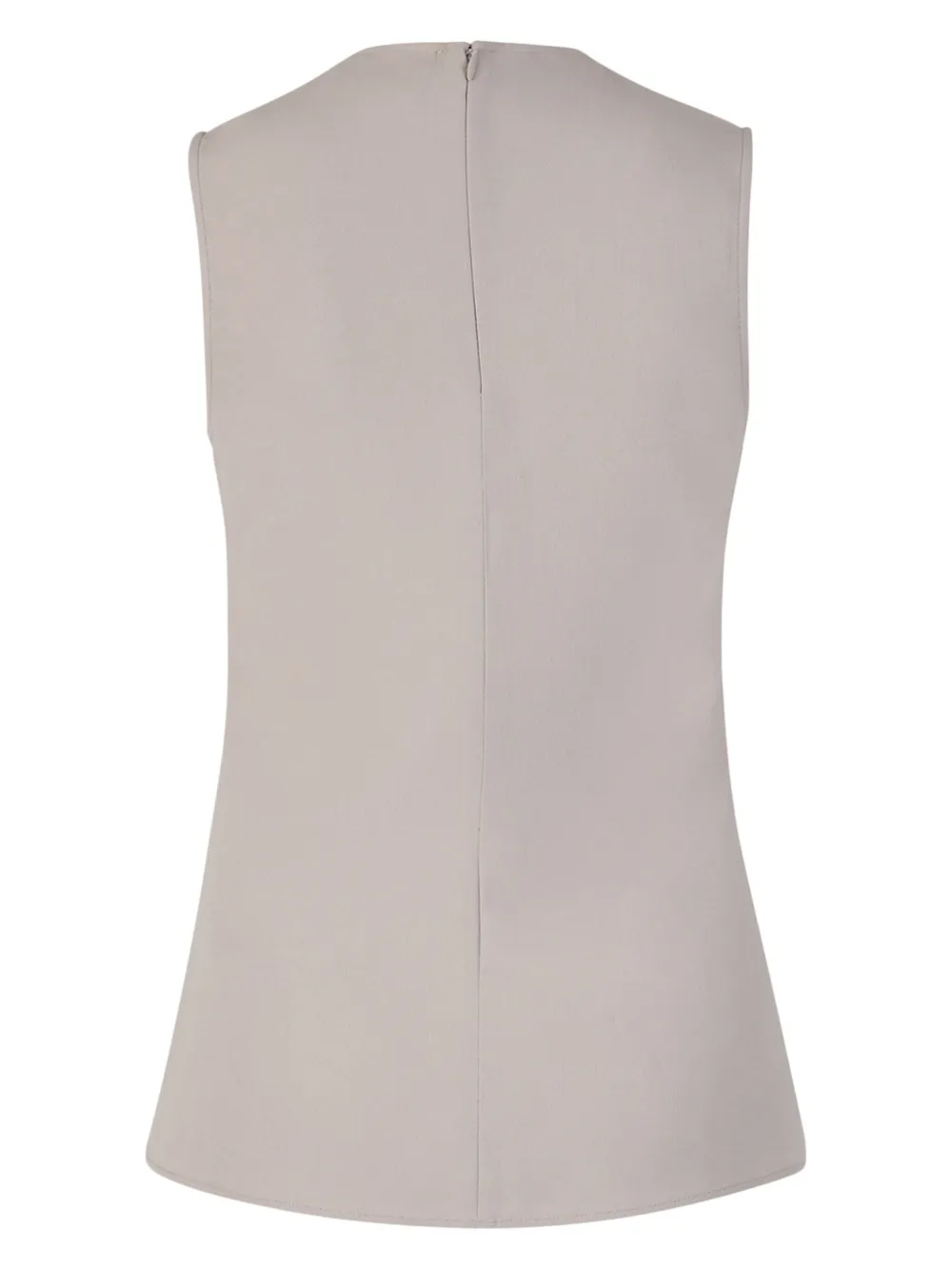 AMI Paris Crêpe tanktop Beige