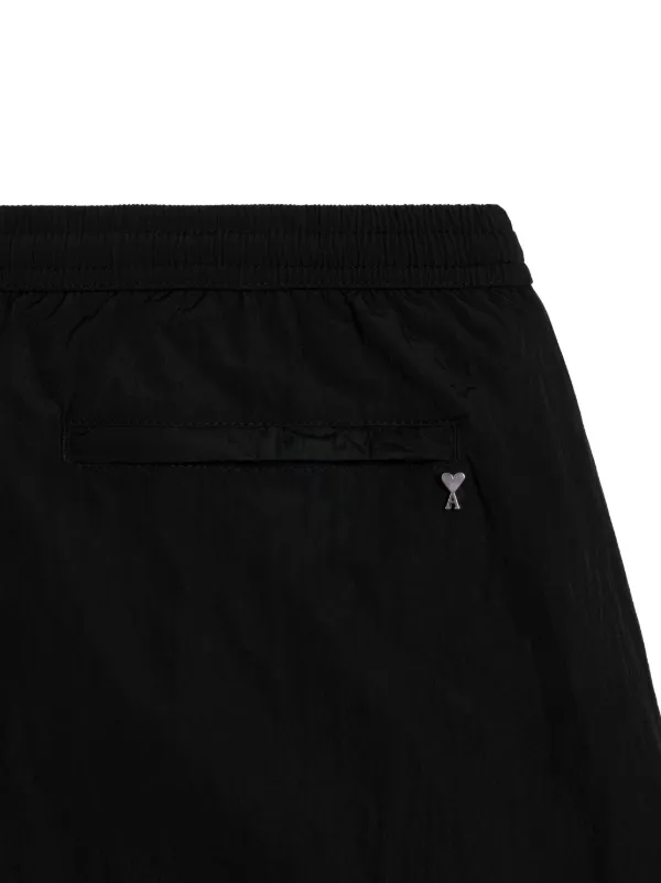 AMI(アミ) ハート ロゴ SWIM SHORTS [正規品/関税込/送料込] AMI Paris Ami De Coeur Swim Shorts | Black | FARFETCH