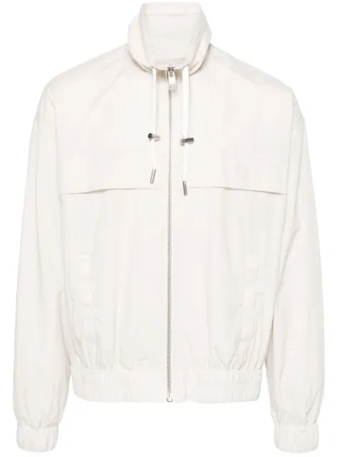 AMI Paris logo-print windbreaker