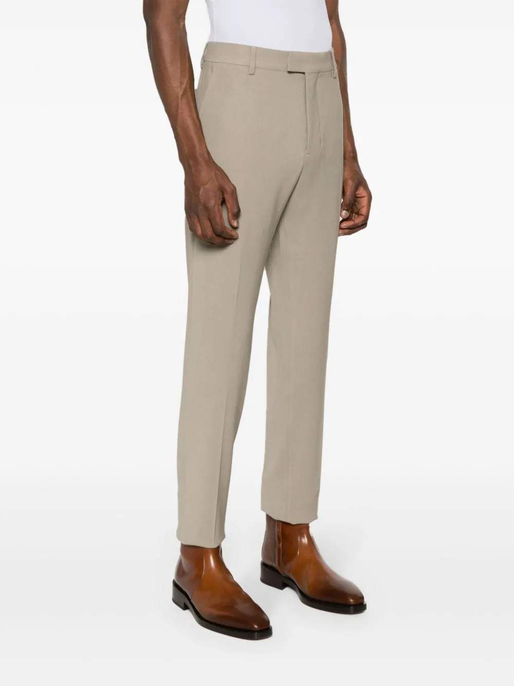 AMI Paris Pantalon Beige