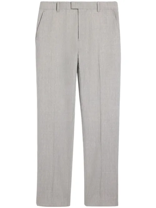 Pantalon de costume en laine vierge - AMI Paris - Modalova